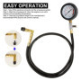FreeTec Testeurs de Pression d'Huile, 140psi 10bar Manometre Pression Huile Moteur, Kit Outil Pression Huile Mano Pression Huile