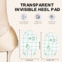 REQAG 40 Pièces Protège-Oreilles Transparents Ultra-Fins pour Douche Autocollant Anti-Usure pour Chaussures Protection Contre Le