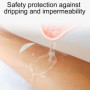 REQAG 40 Pièces Protège-Oreilles Transparents Ultra-Fins pour Douche Autocollant Anti-Usure pour Chaussures Protection Contre Le