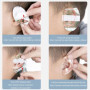 REQAG 40 Pièces Protège-Oreilles Transparents Ultra-Fins pour Douche Autocollant Anti-Usure pour Chaussures Protection Contre Le