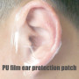 REQAG 40 Pièces Protège-Oreilles Transparents Ultra-Fins pour Douche Autocollant Anti-Usure pour Chaussures Protection Contre Le