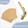 Accessoires pour saxophone alto - Kit de rechange pour bouchon en liège pour saxophone alto - 2 bouchons de saxophone - Colle - 