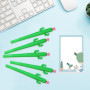 7 Stylos Cactus, 1 Lot De Bloc-Notes, Stylo Gel Noir, Stylo D'Écriture Cactus
