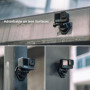 SUREWO Harnais magnétique réglable à libération Rapide Compatible avec GoPro Hero 13/12/11/10/9/8/7/6/5 Noir, DJI Osmo Action 5 