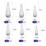 Roosea 28 PCS Poids de Pêche Sinker Plomb de Peche Plomb Drop Shot Plombs de Poids Plomb Peche Carpe Plombs de Pêche pour la Pêc