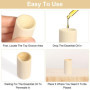 20 Pièces Diffuseur D'huiles Essentielles en Bois Diffuseur de Parfum en Bois Diffuseurs en Bois pour Huiles Essentielles Diffus