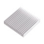 Dissipateur de Chaleur en Aluminium Haute Puissance 16 Ailettes 100x100x18mm pour Transistors à Semi-Conducteurs, PCB(Circuit Im