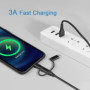 Câble Chargeur Multi Embout, 5 en 1 Câble Multi USB A/C [1M] Câble multi chargeur de Chargement Charge Rapide avec Micro USB Typ