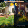 Comius Sharp Arrosoir Solaire avec Guirlandes Lumineuses et Bâton de Berger, LED Lanterne Solaire Exterieur Jardin, Étanche Lamp