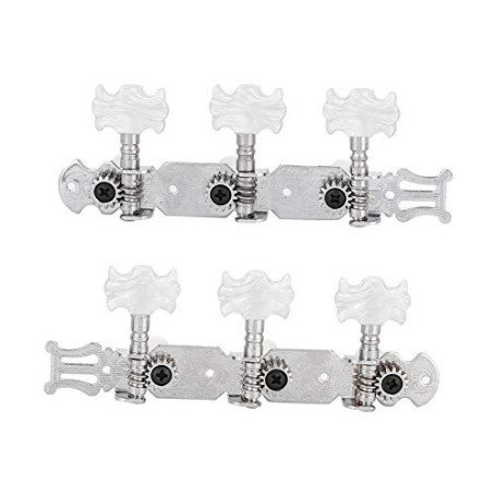 2 pcs Guitare Tuning Pegs Acrylique Guitare Classique Chaîne Machine Têtes Tuning Clés pour Guitare Classique 3 sur Une Planche 
