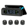 Jansite TPMS Système de surveillance de la pression des pneus à énergie solaire 22-87 psi sur pare-brise avec 4 capteurs de voit