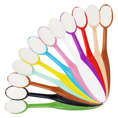 12 pièces pinceaux de mélange d'encre colorée, Outil de mélange d'encre pour la Fabrication de Cartes, Assortiment de Couleurs a