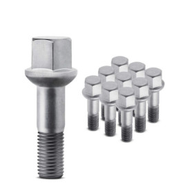 Frankberg Lot de 10 boulons de roue compatibles avec 124 190 Classe A Classe C CLC E SL SLK Vaneo 1982-2011 0009904807