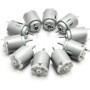 DollaTek 10Pcs DC Motor 140 Mini Moteur Électrique DC 3-5V 6300 RPM pour DIY