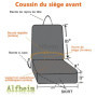 Alfheim Coussin Siège voiture anti usure pour Animaux De Compagnie/Chien, Ancrage Fixe De Caoutchouc Fond Anti-Dérapant Et ceint