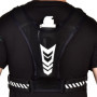 QIURUYUE Gilet de course pour homme et femme avec gourde - Léger - Réfléchissant - Support pour téléphone portable - Pour homme 