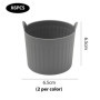 ZBHDEYG Lot de 6 gobelets à plateaux, moules à muffins, gobelets à gâteau en silicone, friteuse à air chaud, moules à œufs d'eau
