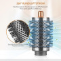 Grande brosse ronde volume pour Dyson Airwrap, avec poils longs et fins pour donner de la forme aux cheveux et plus de volume, c