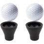 2pcs Ventouse de Balle de Golf Pinces de récupération de Balle de Golf Balle de Golf Retriever Sucker Doigt de Putter Pick Up Ai
