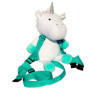 Sac à dos en peluche licorne pour nourrissons et enfants en bas âge - avec harnais de sécurité inclus - Idéal pour la garderie -