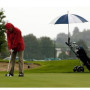 DeWin Support à Parapluie Golf, Porte Parapluie pour Chariot de Golf Réglable Support en Plastique Universel Support à Tirer Vél