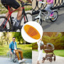 BOBOZHONG Réflecteurs de vélos,10 PCS Réflecteurs pour Rayon Vélo,Catadioptre Velo Roue,Catadioptre Velo Reflecteur Réflecteur d