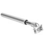 Tige de Selle de Vélo, Tube de Selle d'Amortisseur 27.2mm 31.6mm à Pression Hydraulique Tige Fixe de Selle de Vélo(27.2mm-Silver
