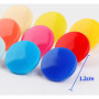 BetterJonny 384 Ensembles d'Agrafe Pression T5 12mm en Résine de 24 Couleurs avec Pince Métal pour Projets de Couture et D'artis