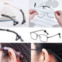 9 Paires De Couvre-Jambes De Lunettes Et 10 Paires De Housses Rondes Antidérapantes, Housses Antidérapantes Pour Lunettes, Suppo