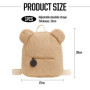 Sac À Dos pour Enfants 1 Pièce, Ours en Peluche Mignon, Dessin Animé Simple, Utilisé pour Diverses Occasions, Mini Sac À Dos À L