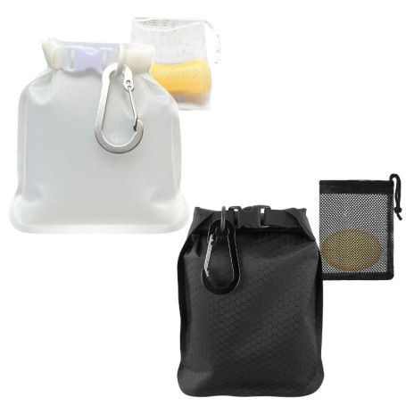 EHDWXVZM 2 Ensembles De Sacs À Savon Imperméables, Sacs Scellés À L'Épreuve des Fuites, Sacs De Rangement Pratiques, Adaptés Au 