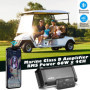 Amplificateur Bluetooth marin 4 canaux Classe D Amp stéréo sur les bateaux UTV ATV Golf Chariots et voitures