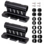 2 Pièces Support de Fixation de Fourche de Vélo avec Blocage Rapide pour Fourche à vélo pour Camion, Porte-vélo, Remorque pour 5