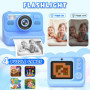 Subtail Appareil Photo Instantané Enfant - 2.4 Écran Appareil Photo Numérique Enfant avec Mode Selfie et Carte 32GB et Papier d'