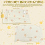 WANDGU Coussin Chaise Haute Bebe: Coussin pour Chaise Haute Tripp Trapp Stokke avec un Joli Motif pour un Nettoyage Facile Détac