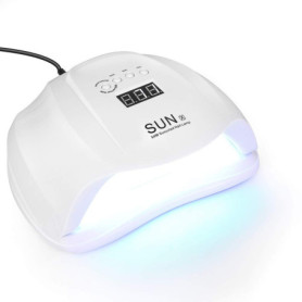Sun X Sèche-ongles, bavoir adulte, lampe à ongles LED UV avec 36 lumières et capteur automatique et 4 minuteur(EU) 54 W