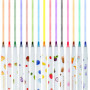 EooUooIP Surligneurs, 15 Couleurs Surligneur Pastels, Stylos marqueurs à pointe biseautée pour Note de Journal, Étudiants, Enfan