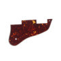 Alnicov Pickguard pour guitare Gibson ES-335, style court (3 plis, rouge tortue)