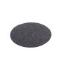 Alnicov Tapis de plateau en feutre antistatique épais de 2 mm Tapis anti-vibration Tapis audiophile pour platine vinyle LP Gris