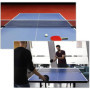 2 Pièces Filet de Table de Remplacement, Filets de Tennis pour Table, Ping Pong Filet Portable, Filet de Tennis de Table de Remp