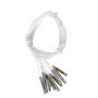 10pcs PT100 Sonde de Capteur Etanche pour Régulateur de Température Capteur de Température Numérique 4 x 30mm x 50cm