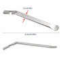 3pcs Levier de Pneu de Vélo Cuillère de Leviers de Pneu Acier Inoxydable Démonte Pneu de Vélo Métal Levier Démonte-Pneu Pelle Ti