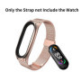 PaceBid Bracelet Compatible avec Xiaomi Mi Band 6/5, Bracelet de Montre en métal en Acier Inoxydable tissé en Maille, Ajustable 