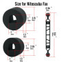 NiteScuba FAXS Jumbo Float Kit de flottaison sous-marine pour Ultralight / INON / Sea Arms