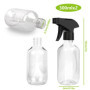 2 Pièces 300ML Vaporisateur Bouteilles Vide Rechargeable, Flacon Pulvérisateur,Brumisateur Rechargeable, Spray Bouteille pour le