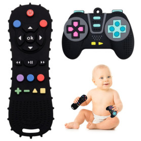 Telecommande Jouet Dentition Bébé 2 Pièces Télécommande En Jouets De Bain Télécommande Silicone Anneau Dentition Jouet Telecomma