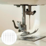 Aiguilles de machine à coudre,80pcs Aiguilles Universelles avec Boîte en Plastique,6 Tailles 65/9 75/11 80/12 90/14 100/16 110/1