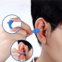 6 Paires Bouchon d'oreille,Bouchons d'oreille en Silicone, Réutilisables Réduction de Bruit Bouchons Convient, pour Travail, Som