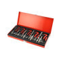 QWORK® 131 Pièces Kit de Réparation de Filetage, Outil de Réparation de Filetage avec Inserts Filetés Metal M5/M6/M8/M10/M12