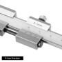 QWORK® Calibre à Coulisse en INOX pour Disque de Frein, 0 à 60 mm, Précision de Lecture 0,1 mm